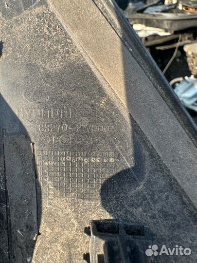 Накладка двери задняя левая Hyundai Santa Fe 3 DM