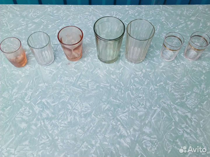 Стаканы и рюмки