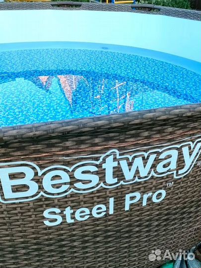 Каркасный бассейн Bestway steel pro 305x76