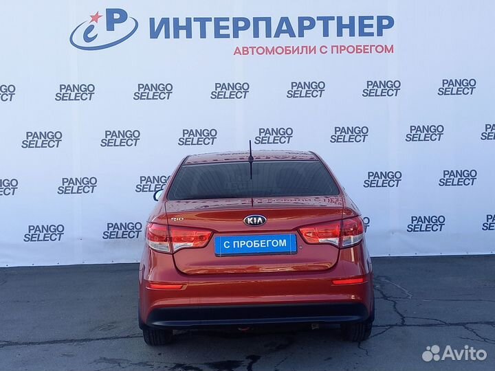 Kia Rio 1.6 AT, 2015, 103 700 км