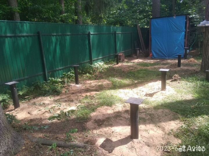 Винтовые сваи под ключ + монтаж