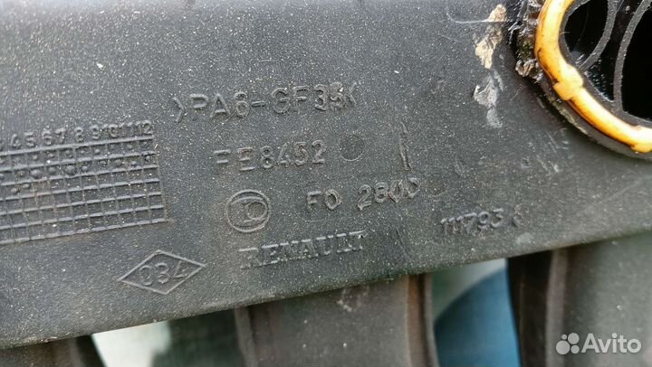 Впускной коллектор Рено Меган1 scenic