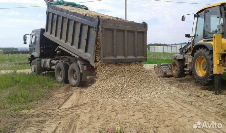 Песок щебень доставка
