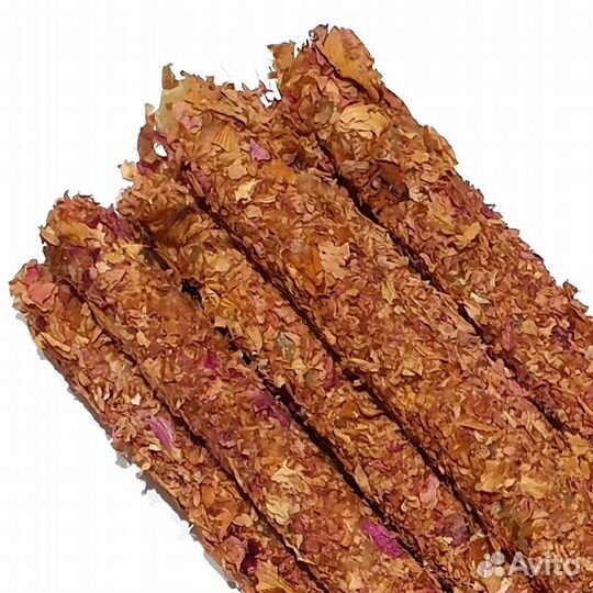 Свечи с лепестками розы восковые 25 см 10 шт