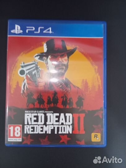 Диск для PlayStation 4 Red Dead Redemption 2