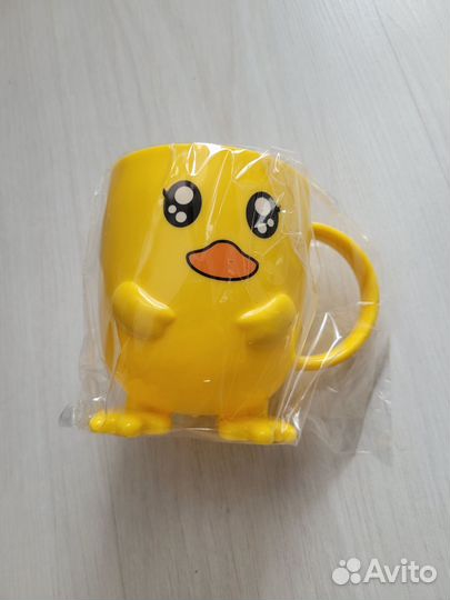Кружка детская подарочная утенок новая