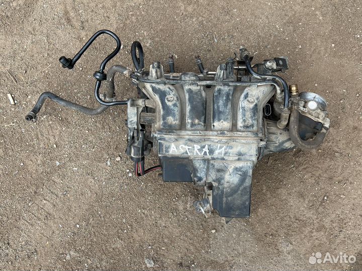 Впускной коллектор opel astra h z16xer