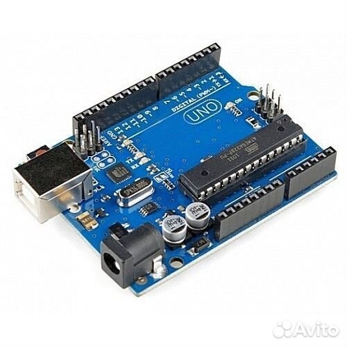 Плата Uno R3 + кабель (Arduino- совместимая)