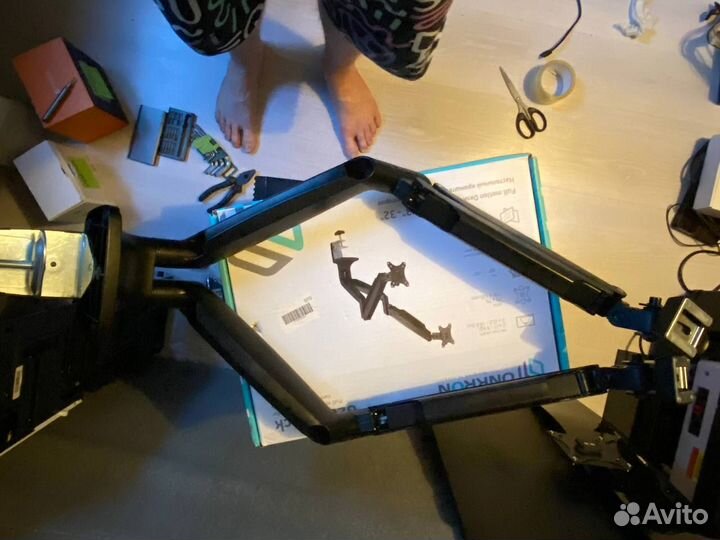 Кронштейн для 2 мониторов 13-32