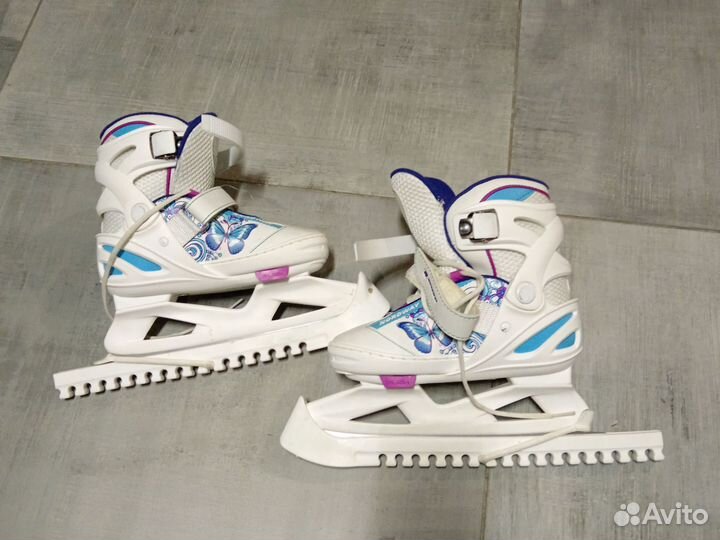 Коньки детские раздвижные 31 35