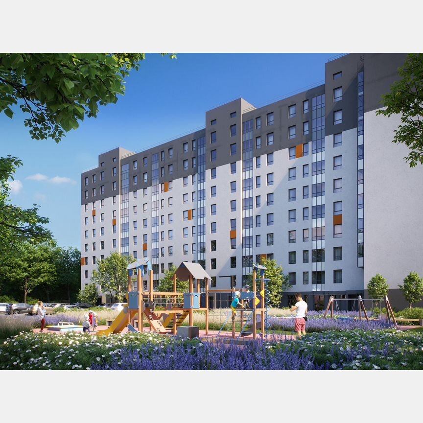 2-к. квартира, 40 м², 9/10 эт.