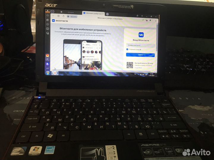 Нетбук acer aspire one