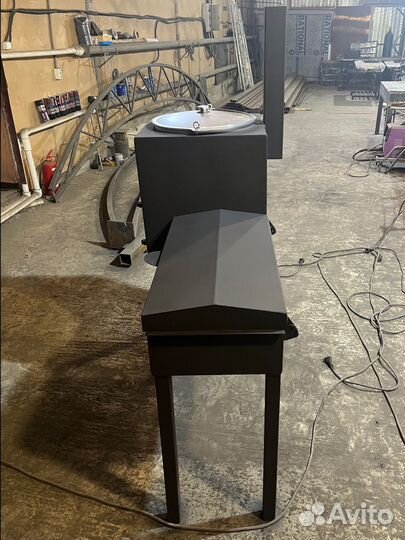 Печь под казан 12 литров с мангалом