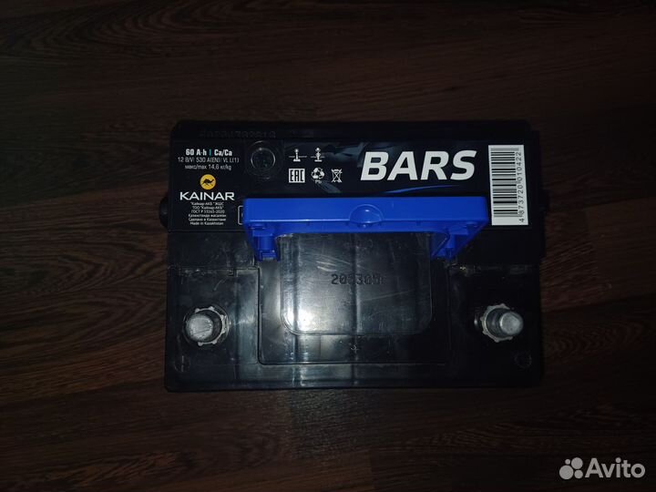 Аккумулятор автомобильный 60 ah