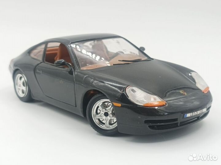 Редкая масштабная модель Porsche 911 Burago 1:24