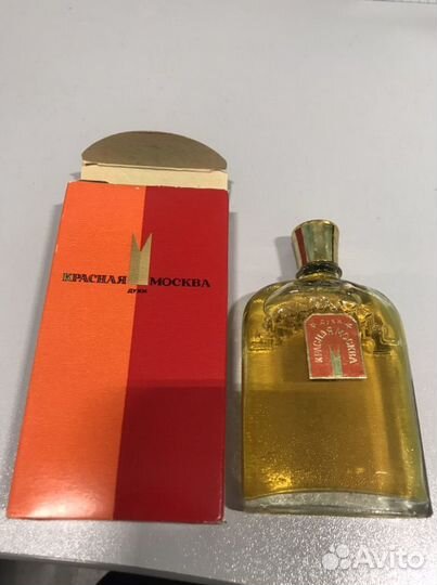 Духи Красная Москва 1982г. ссср. Раритет