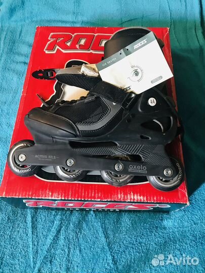 Роликовые коньки Roces Fit3 (мужские, 43 р.)