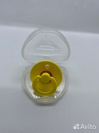Соска bibs 0-6мес коричневая последняя