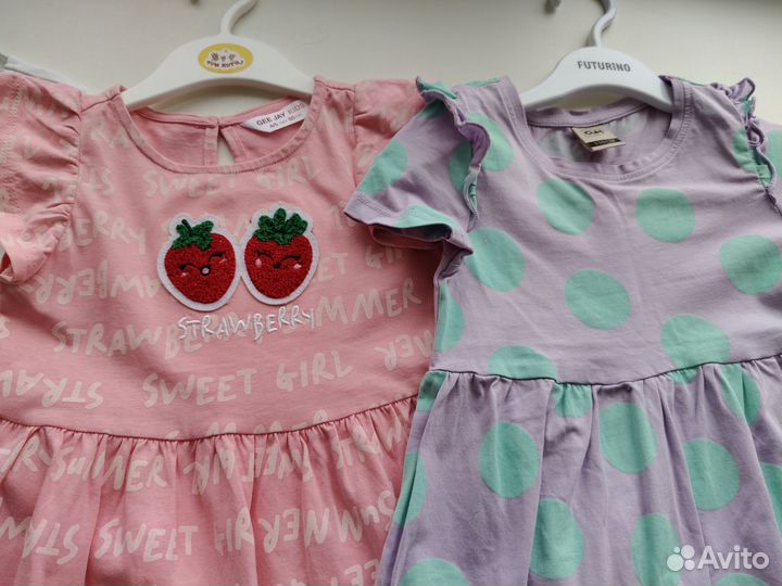 Платья для девочки в садик 110