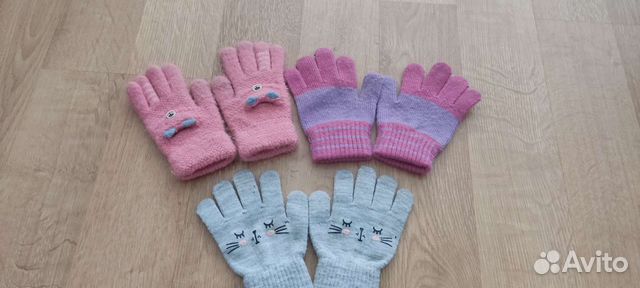 Перчатки на девочку