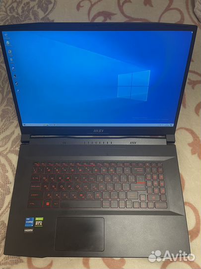 Ноутбук msi gf76 katana