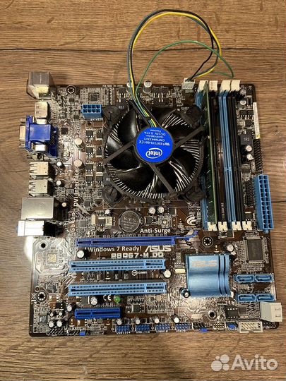 Материнская плата asus lga1155