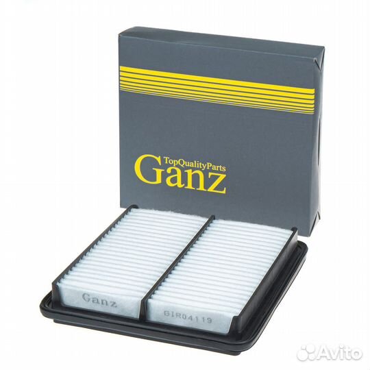 Фильтр воздушный chevrolet lanos ganz GIR04119