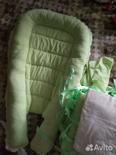 Кокон, бортики и простынь на резинке