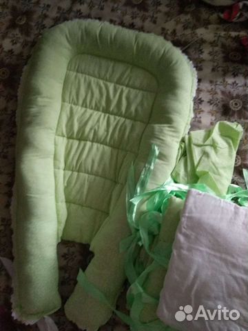 Кокон, бортики и простынь на резинке