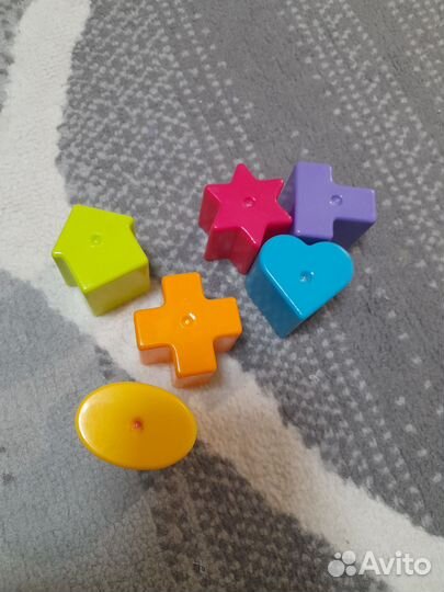 Кубик конструктор детский