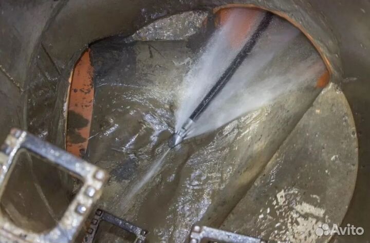 Устранение засоров Прочистка канализации Сантехник