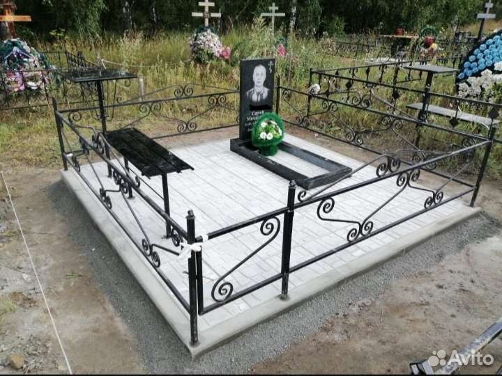 Благоустройство могил. Памятники. Оградки