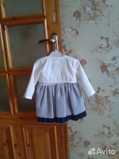 Платье + болеро рр 74-86