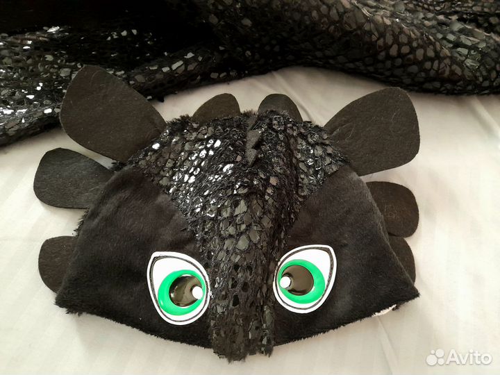 Карнавальный костюм дракона Беззубика 104-110