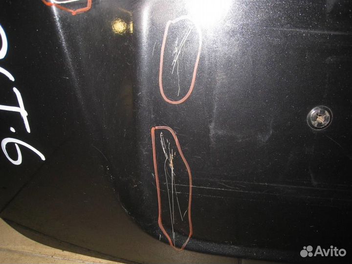 Крышка багажника Chevrolet aveo T255 2010