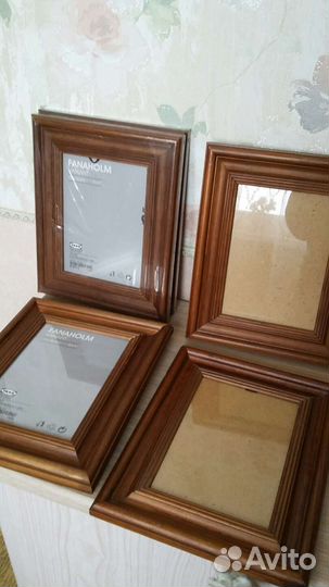 Рамка деревянная из икеа 13/18 и картинки к ним