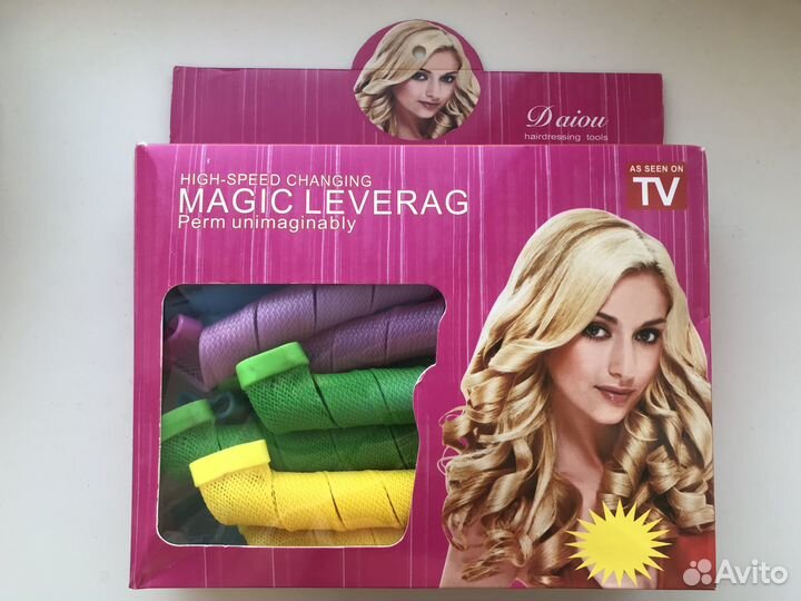 Бигуди спираль для завивки волос, новые