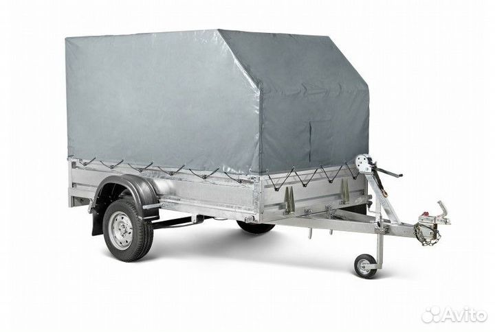 Легковой прицеп кмз квадро тент 1,5 м