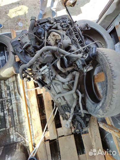 Двигатель и коробка на Фольксваген Крафтер 2011г