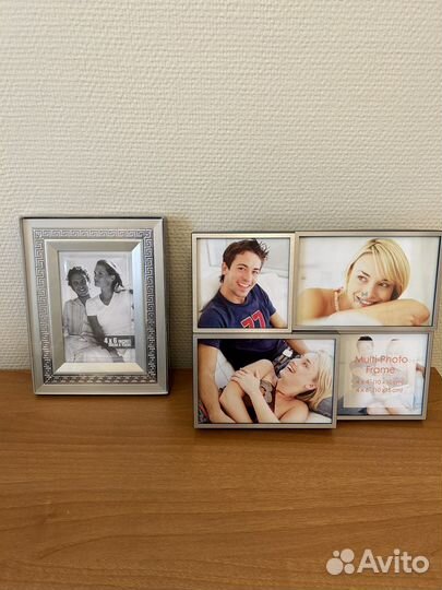 Рамка для фотографий, 2 шт, новые