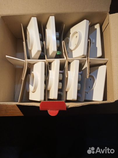 Розетки, выключатели встраиваемые