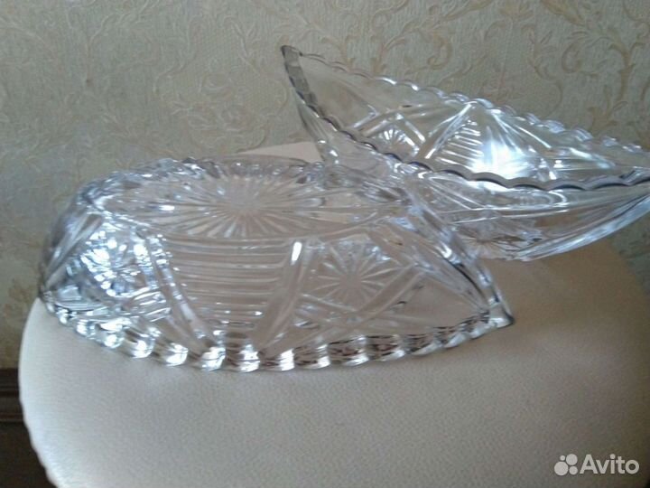 Хрустальная салатница