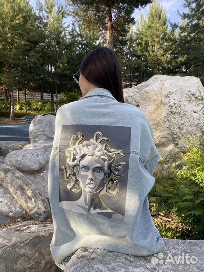 Рисунок на джининсовке (роспись)