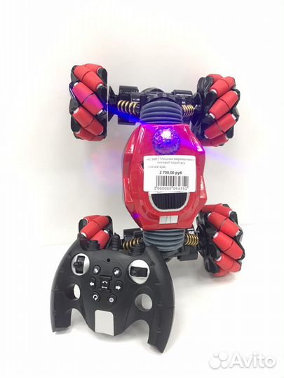 Машинка перевертыш с боковой ездой