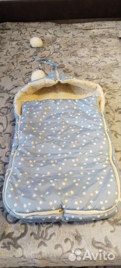 Конверт зимний на овчине