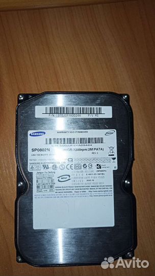 Жесткий диск Samsung 80 гб