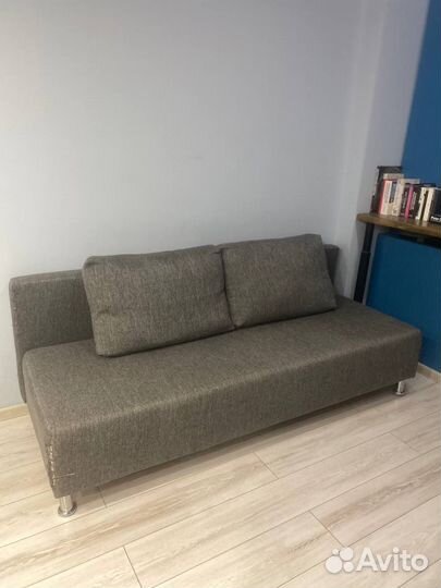 Диван раскладной бу Парма серый