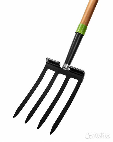 Вилы копательные Verto 126 см сталь/пластик с чере