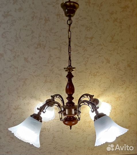 Люстра винтажная СССР