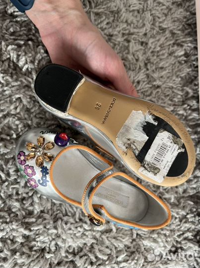 Туфли для девочки Dolce gabbana 26р оригинал